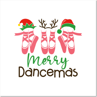 Merry Dancemas Ballet Dancer Posters and Art